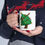 Thumbnail: Dabbing Christmas Tree - White Ceramic Mug