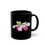 Thumbnail: Pink Ladies Slippers Black Ceramic Mug