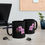 Thumbnail: Pink Orchids - Black Ceramic Mug