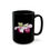 Thumbnail: Pink Ladies Slippers Black Ceramic Mug