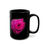 Thumbnail: Oklahoma Rose Black Ceramic Mug