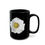 Thumbnail: Rosa Laevigata (Cherokee Rose) - Black Ceramic Mug