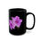 Thumbnail: Rhododendron Blossoms - Black Ceramic Mug