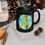 Thumbnail: Yucca Flower Blossom Black Ceramic Mug