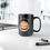 Thumbnail: Let's Get Lit - Stoner Pumpkin - Black Ceramic Mug
