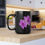 Thumbnail: Rhododendron Blossoms - Black Ceramic Mug