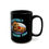 Thumbnail: I Otterly Adore You - Cute Otter Black Ceramic Mug