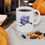 Thumbnail: Alpine Forget Me Not In Alaska - White Ceramic Mug