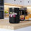 Thumbnail: Pink Ladies Slippers Black Ceramic Mug