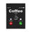 Thumbnail: Coffee Calling Black Velveteen Blanket