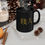 Thumbnail: Jian Ren (Bitch in Mandarin) Black Ceramic Mug