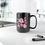 Thumbnail: Mountain Laurel - Black Ceramic Mug