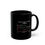 Thumbnail: Dunning Kruger Effect Black Ceramic Mug