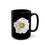 Thumbnail: Rosa Laevigata (Cherokee Rose) - Black Ceramic Mug