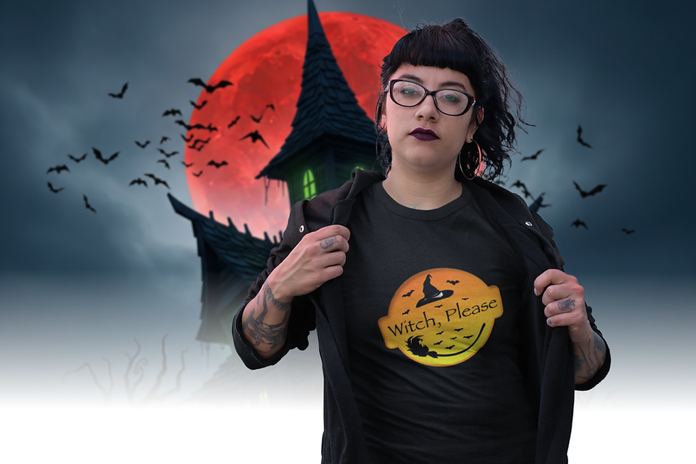 Witch, Please! - Halloween Sass T-Shirt