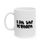 Thumbnail: I am the problem - White Ceramic Mug left view