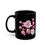 Thumbnail: Mountain Laurel - Black Ceramic Mug