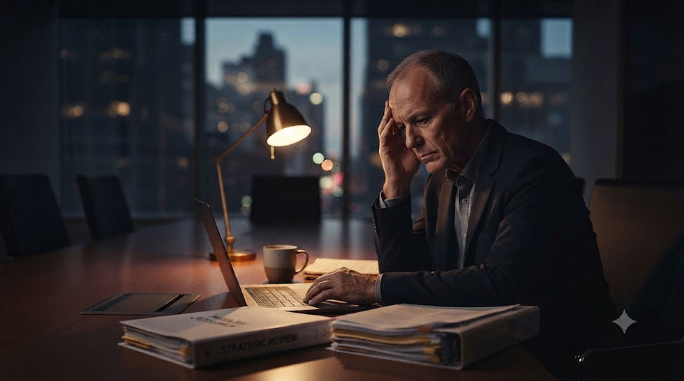 When Leadership Feels Heavy: The Hidden Pressure Senior Leaders Carry