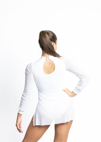 knee length dresses for ladies White Moon Dance dress  MonBelAmour