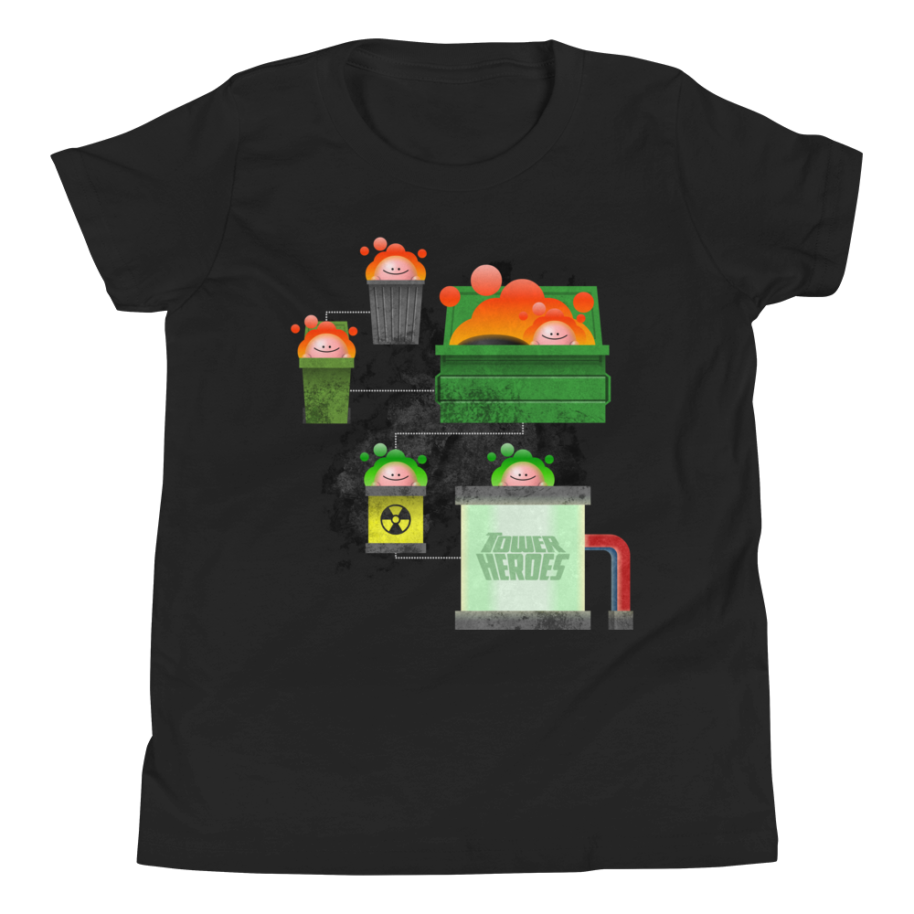 Dumpster Child Black Youth T-Shirt