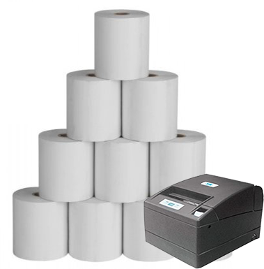 4Inch 110x100 mtr Thermal Roll for Thermal Printer