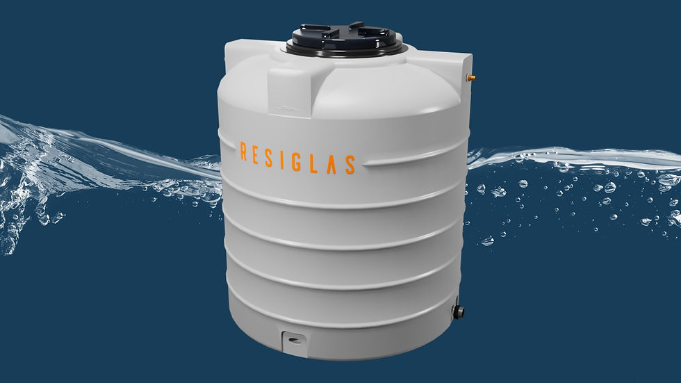 Thumbnail: Water Tank 750 Litres [Resiglas]