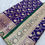 Thumbnail: Banarasi silk saree with woven jaal work
