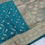 Thumbnail: Banarasi silk saree with floral work