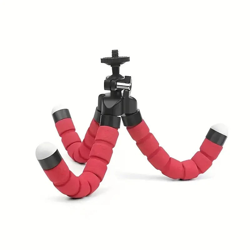 Miniatura: Portable Flexible Octopus Tripod with Phone Clip Mount