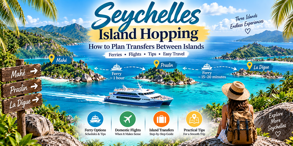 Seychelles Island Hopping: How to Plan Island Transfers