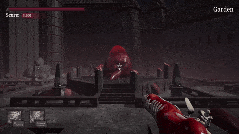 A gif of the heart lighting up