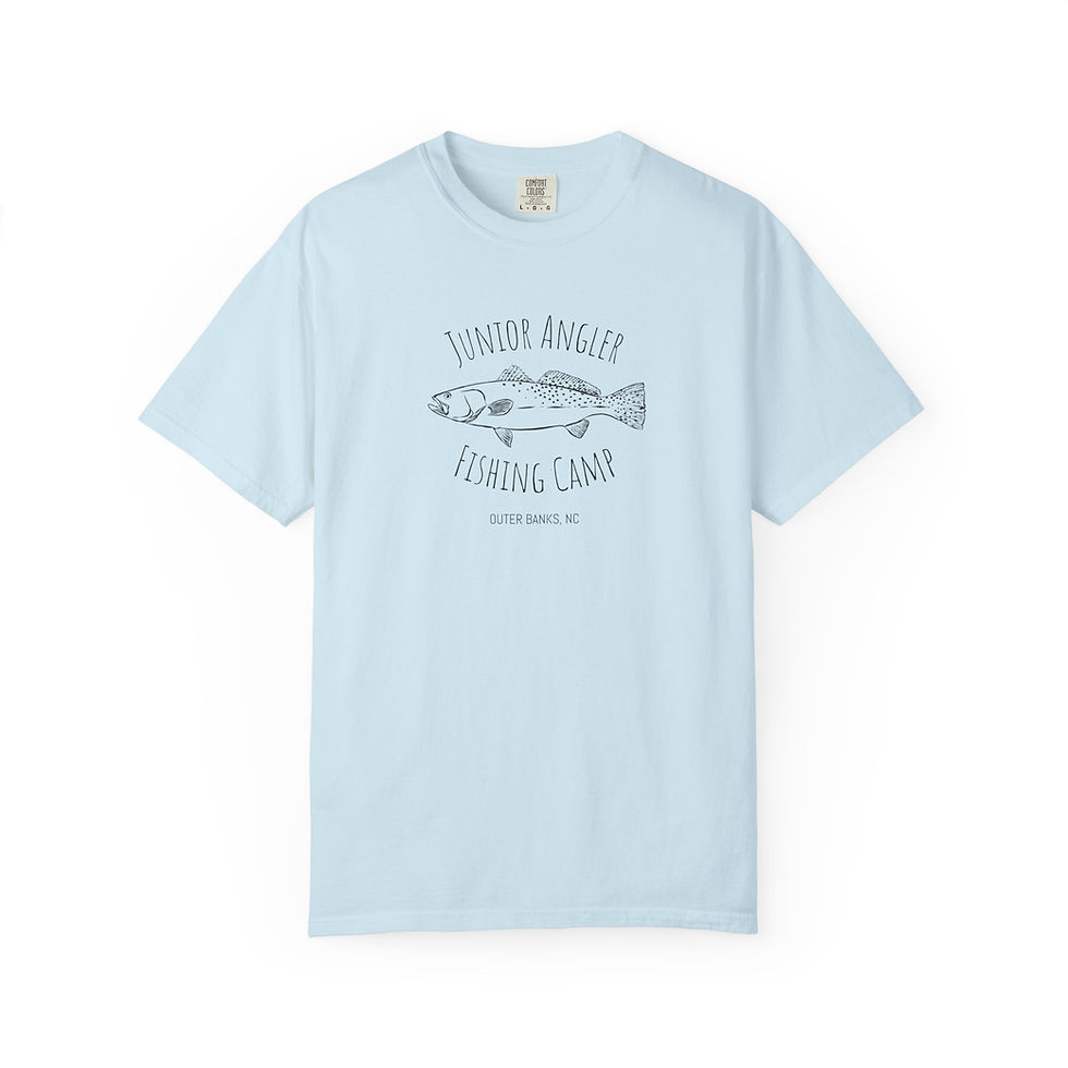 Thumbnail: Adult Junior Angler Fishing Camp T-shirt