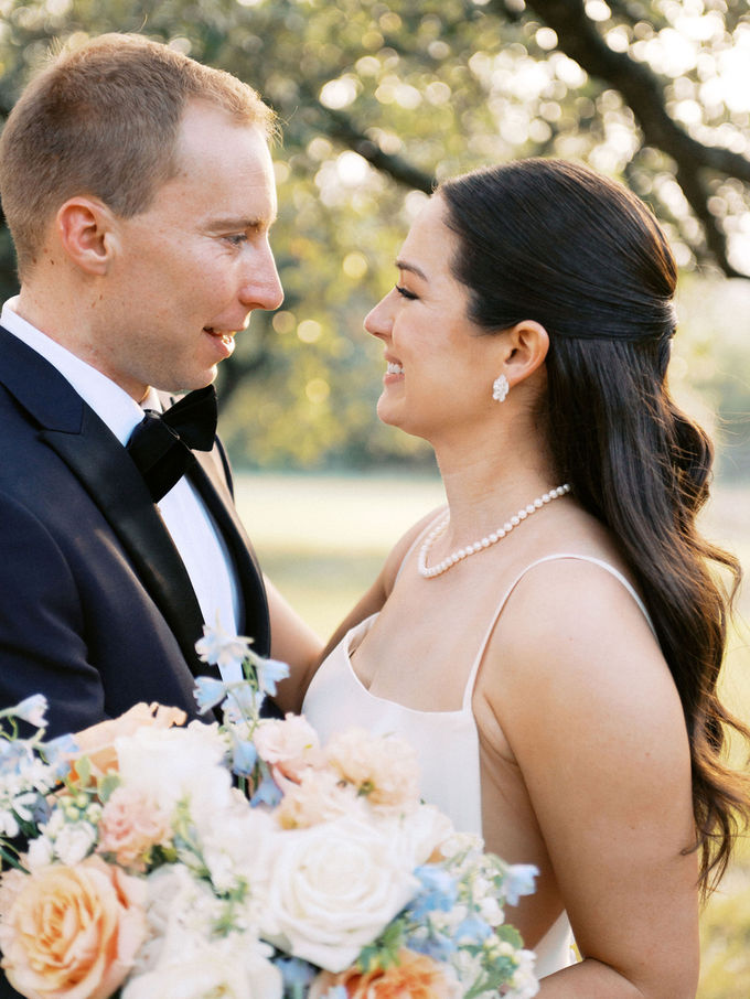 Bride and groom portraits at The Arlo wedding venue in Austin