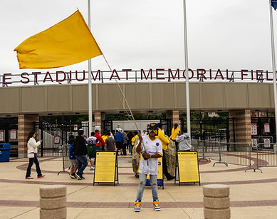 The Entrance To Memorial Field In Mount Vernon
