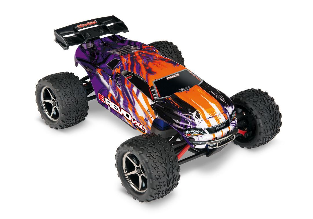 TRA71076-8purple E-Revo VXL 1/16 4WD Brushless RTR Truck Purple