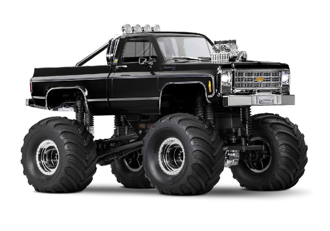 TRA98064-1black Traxxas 1/18 TRX-4MT 1979 Chevrolet K10 4x4 RTR - Black