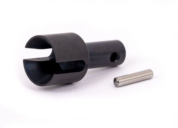 TRA9583 Traxxas Differential output cup, front or rear (hardened steel)/ 2.5x12m