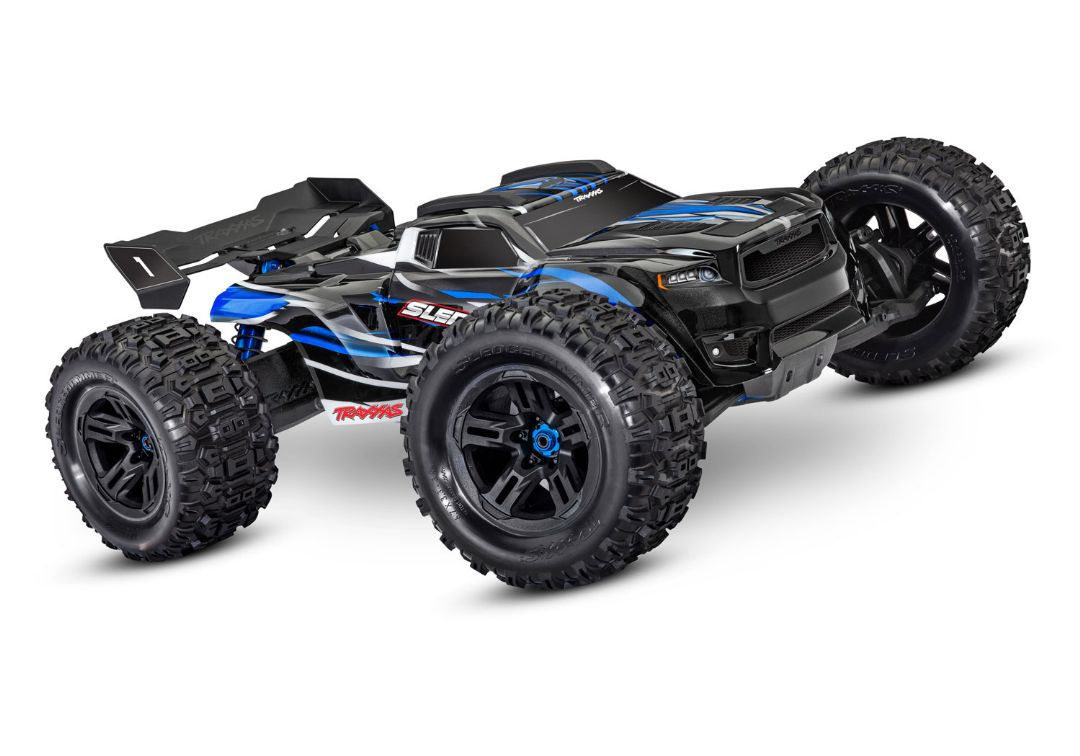 TRA95076 Traxxas Sledge: 1/8 Scale 4WD Brushless Monster Truck - Blue