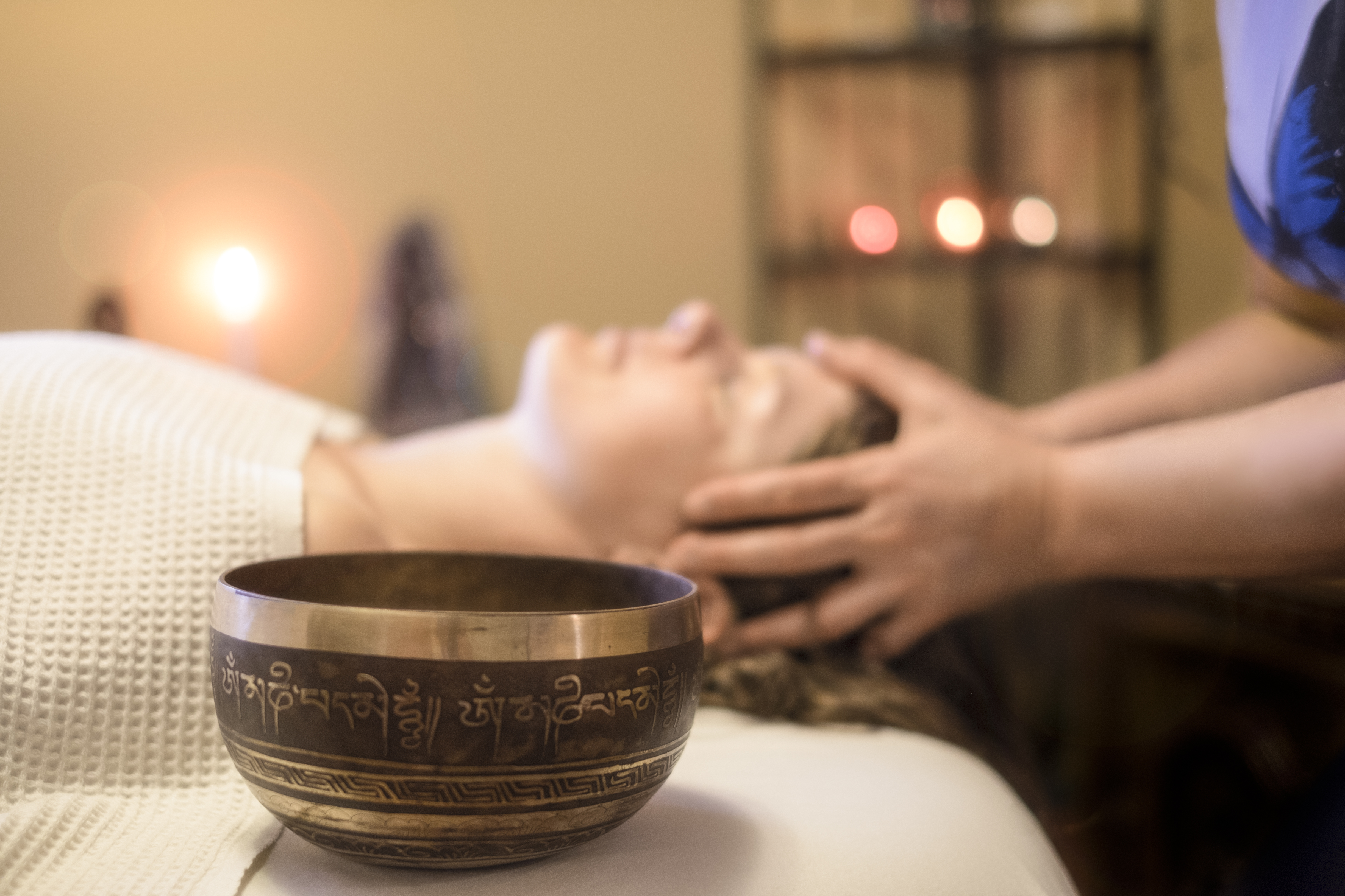 Tibetan bowl therapy