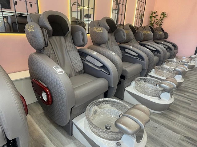 Thumbnail: Luxury Spa Pedicure Chair -L1-Grey