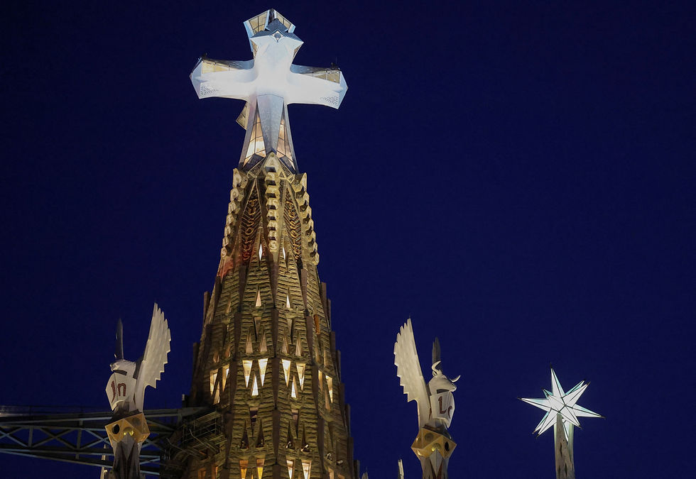 Pope to inaugurate 566-foot Tower of Jesus Christ in Barcelona's Sagrada Familia church