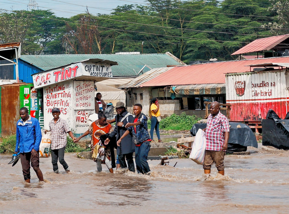 At least 10 dead from Kenya floods and landslides