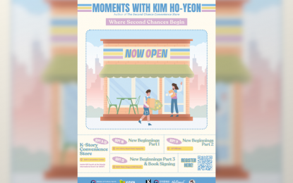 South Korean novelist Kim Ho-yeon to visit PH in September