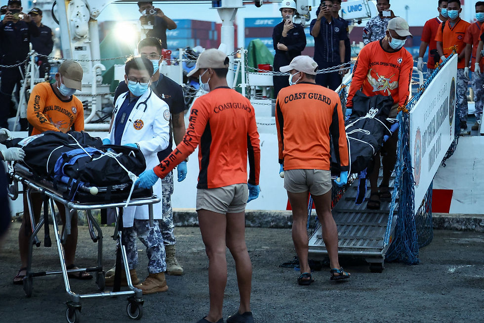 Death toll in ferry boat accident off Basilan climbs to 15, hundreds rescued