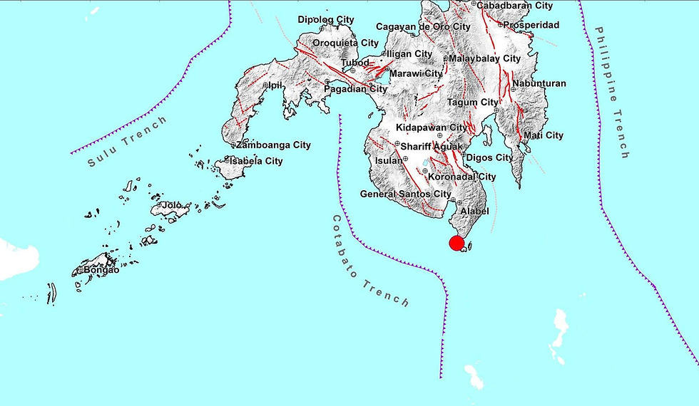 Magnitude 6.6 earthquake hits Mindanao but Phivolcs says no damage expected