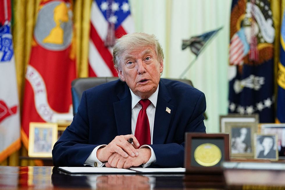 Trump says US and Iran 'getting along very well'
