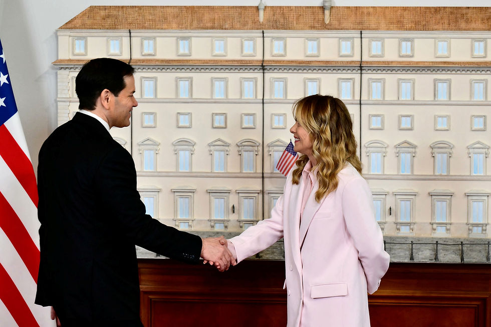 Italian Prime Minister meets US Secretary of State as Iran war strains US-Italy ties