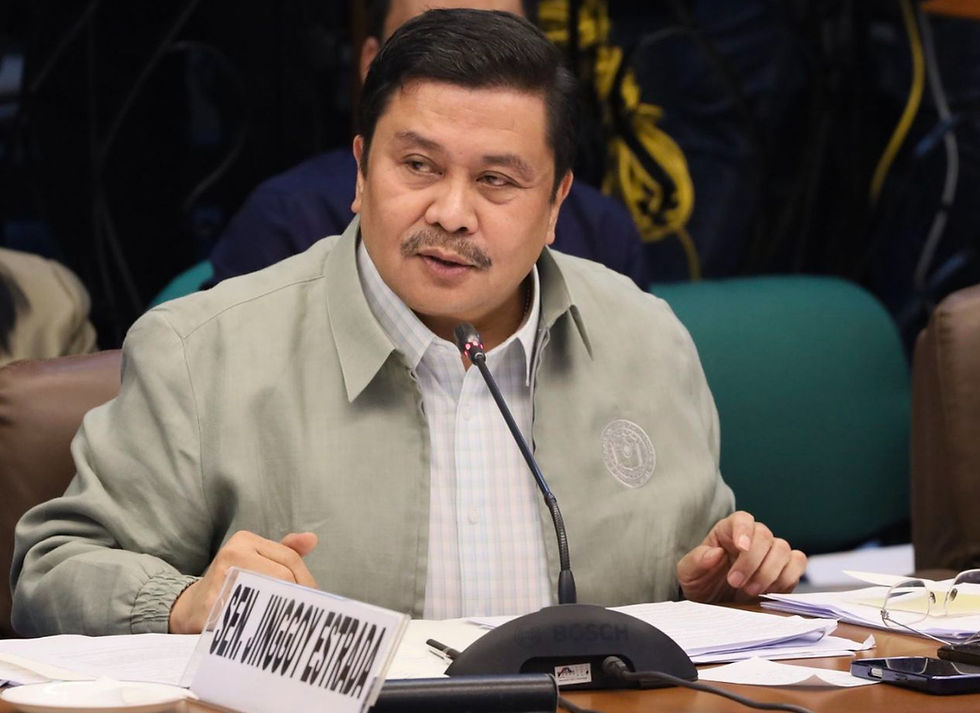 Senator Jinggoy Estrada surrenders to police over graft case