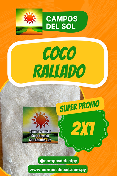 coco rallado la mejor opcion 