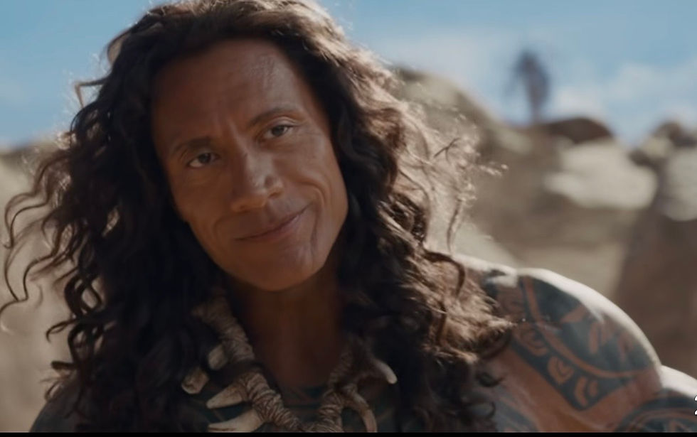 From voice acting to live-action: Dwayne Johnson returns as Maui in movie 'Moana'